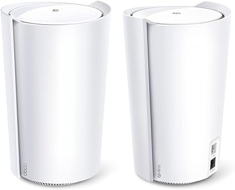 TP-Link AX6600 Deco Tri-Band WiFi 6 Mesh System(Deco X90) - Covers up to 6000 Sq.Ft, Replaces Routers and Extenders, AI-Driven and Smart Antennas, 2-Pack