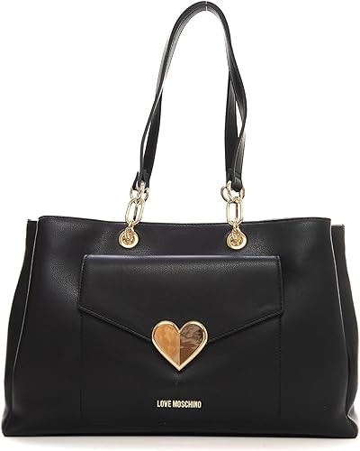 Love Moschino Gracious Women's Shoulder Bag UNI, Zwart, Onesize