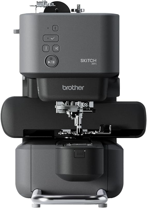 Brother Skitch Single-Needle Embroidery Machine with Artspira connection